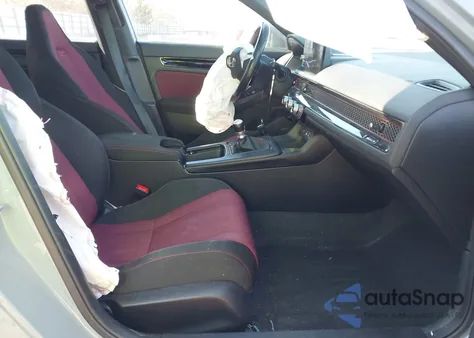 2023 Honda Civic Si Sedan из США, поврежденный, VIN 2HGFE1E5XPH475250